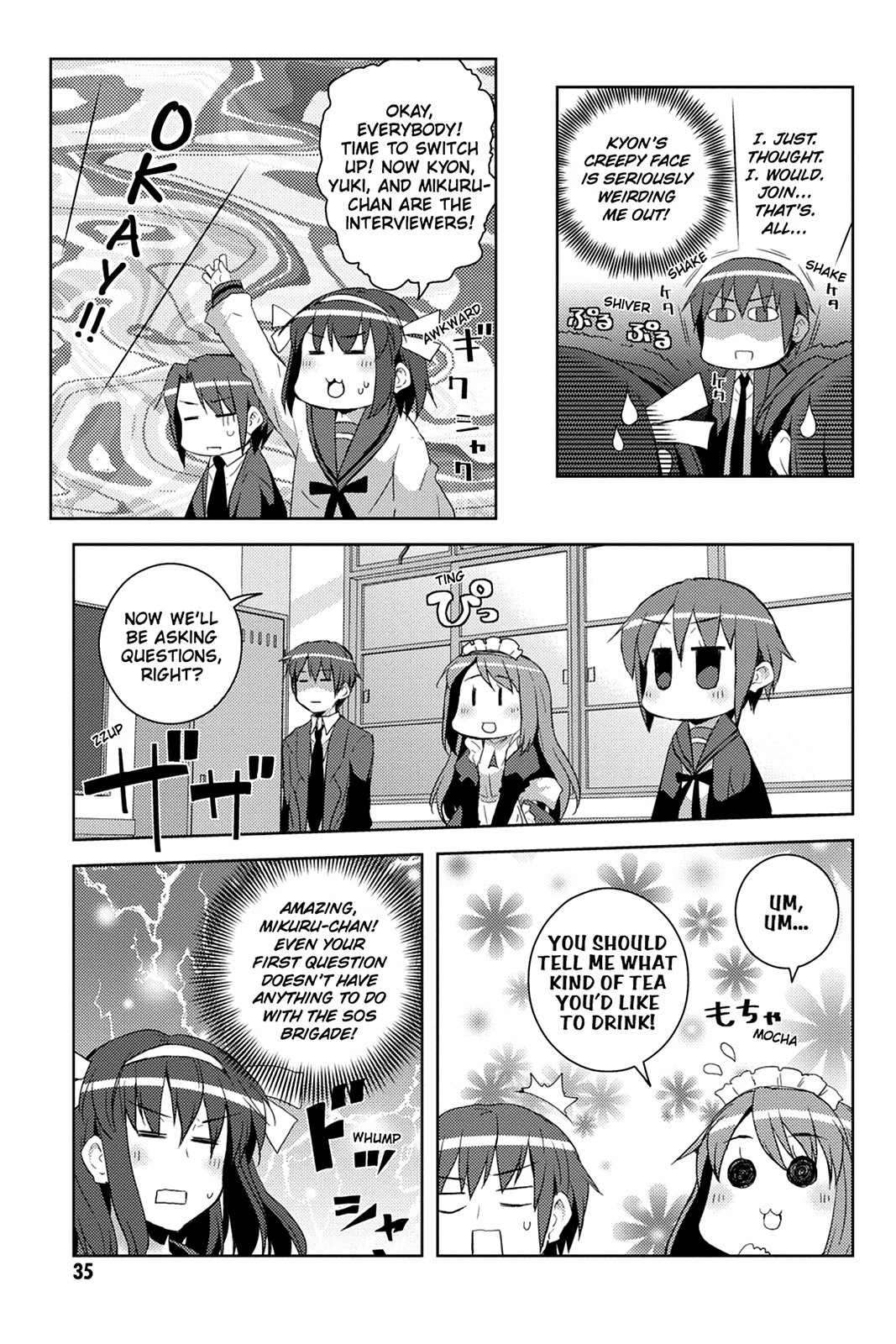 The Melancholy of Suzumiya Haruhi-chan: The Untold Adventures of the SOS Brigade Chapter 38 page 11 - 