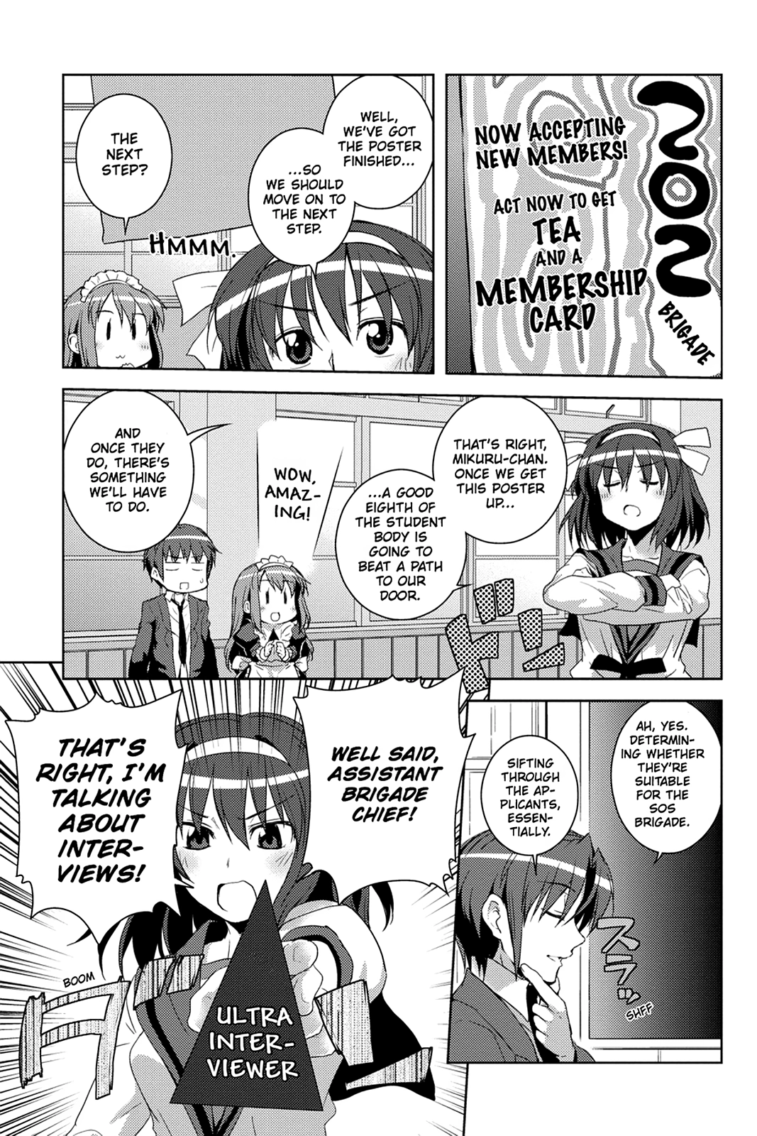 The Melancholy of Suzumiya Haruhi-chan: The Untold Adventures of the SOS Brigade Chapter 38 page 5 - 