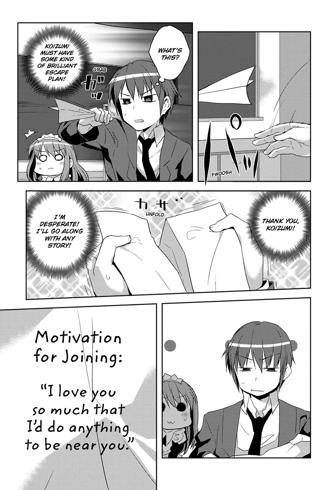 The Melancholy of Suzumiya Haruhi-chan: The Untold Adventures of the SOS Brigade Chapter 38 page 9 - 