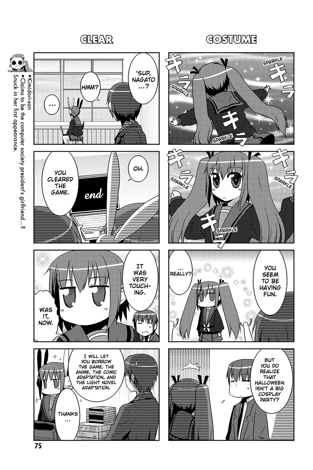 The Melancholy of Suzumiya Haruhi-chan: The Untold Adventures of the SOS Brigade Chapter 4 page 17 - 