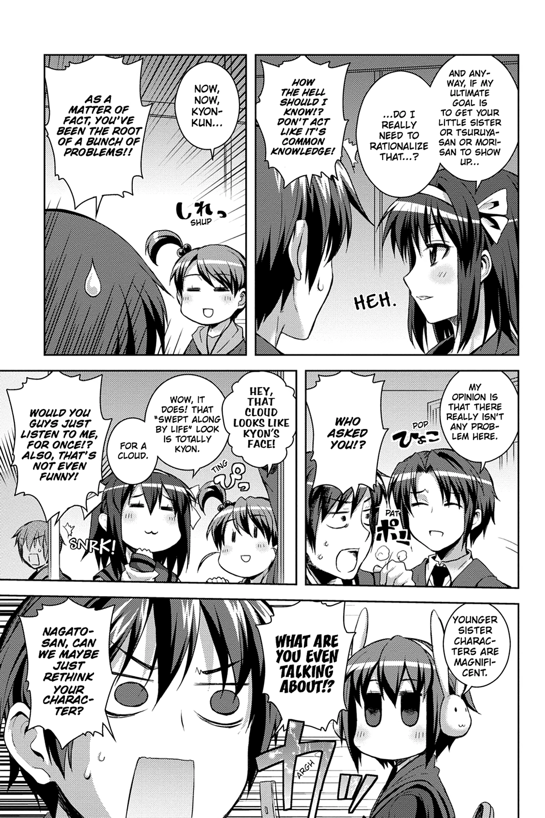 The Melancholy of Suzumiya Haruhi-chan: The Untold Adventures of the SOS Brigade Chapter 40 page 3 - 