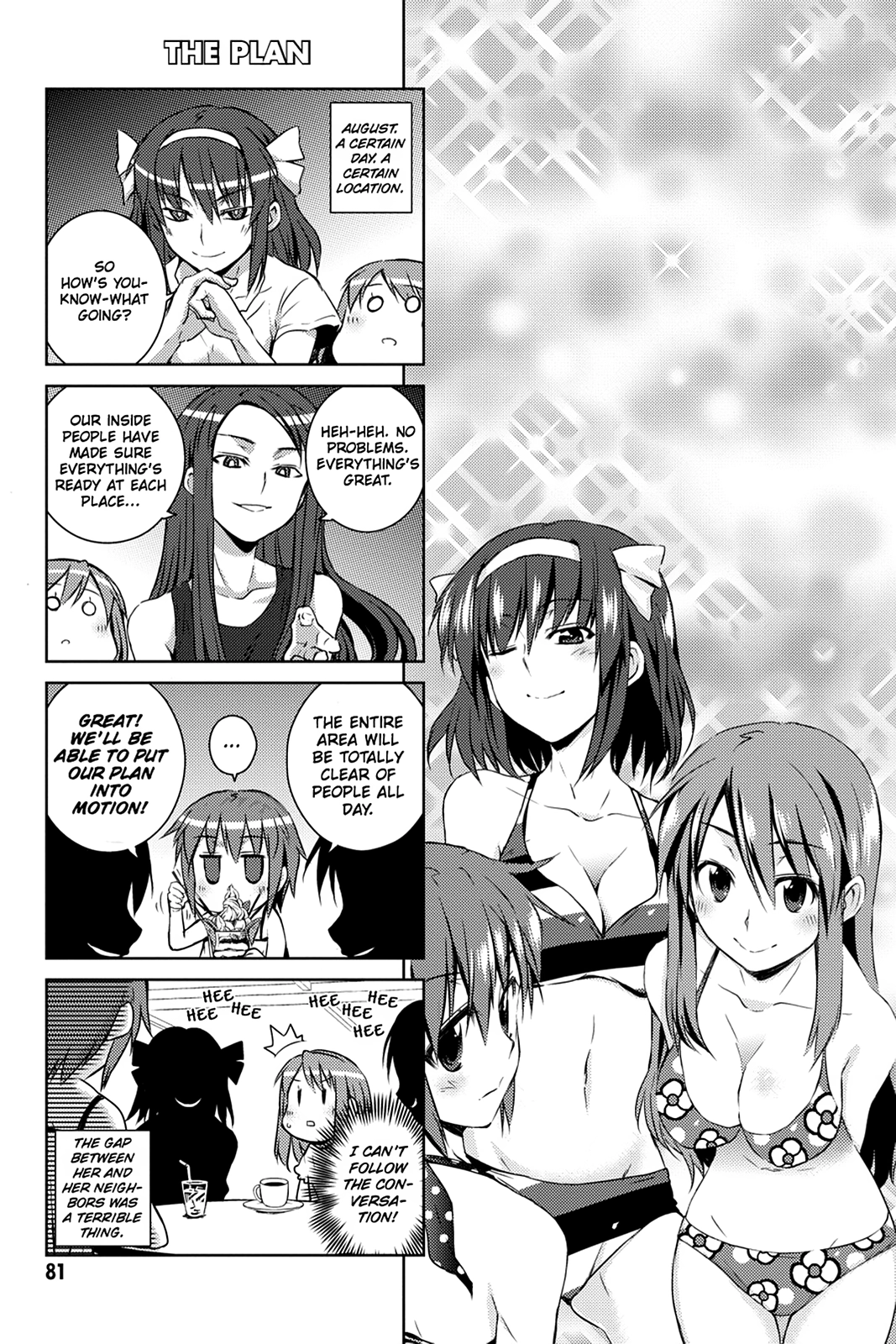 The Melancholy of Suzumiya Haruhi-chan: The Untold Adventures of the SOS Brigade Chapter 42 page 1 - 