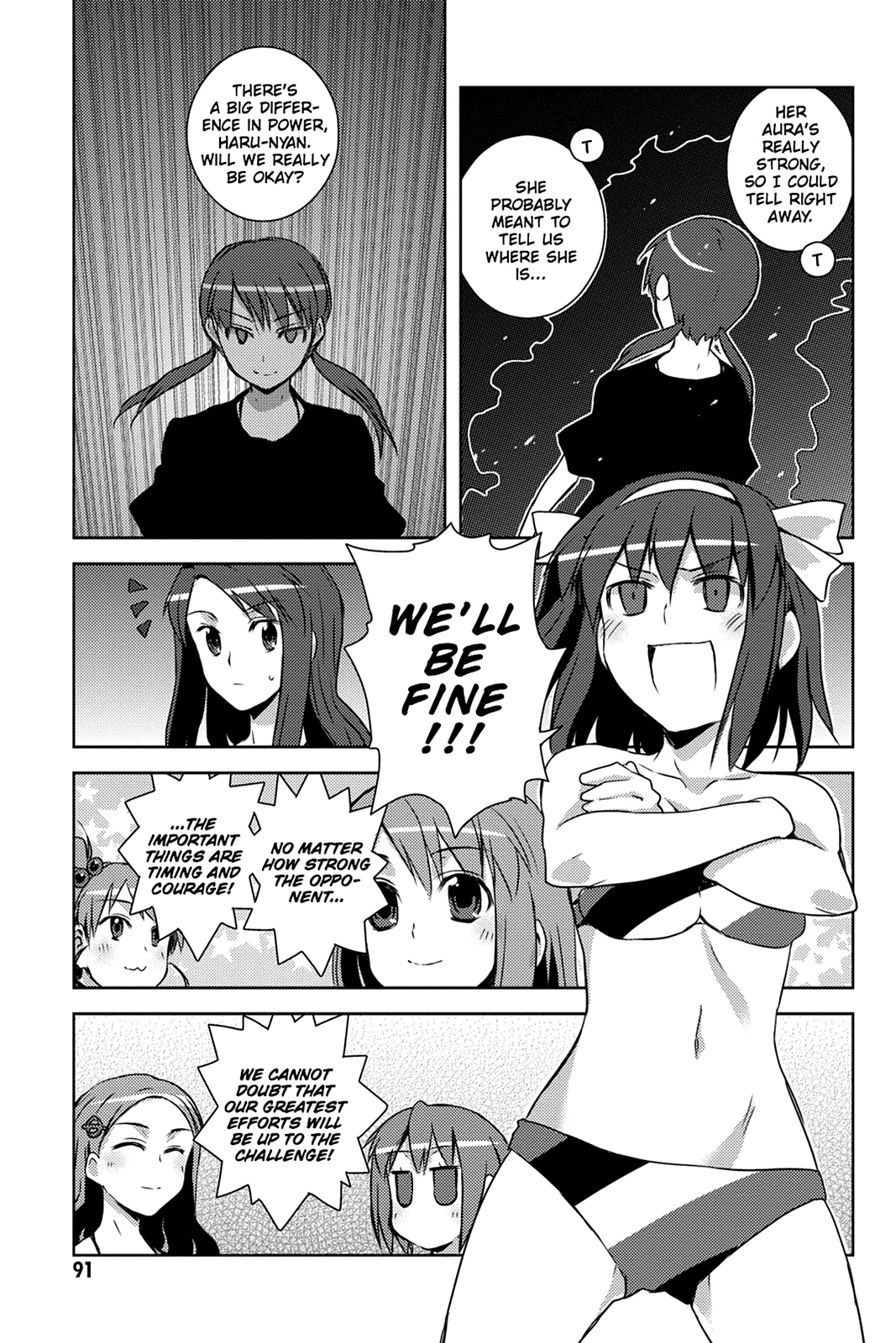 The Melancholy of Suzumiya Haruhi-chan: The Untold Adventures of the SOS Brigade Chapter 42 page 11 - 
