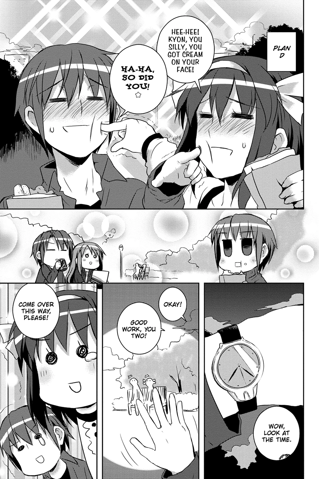 The Melancholy of Suzumiya Haruhi-chan: The Untold Adventures of the SOS Brigade Chapter 43 page 13 - 