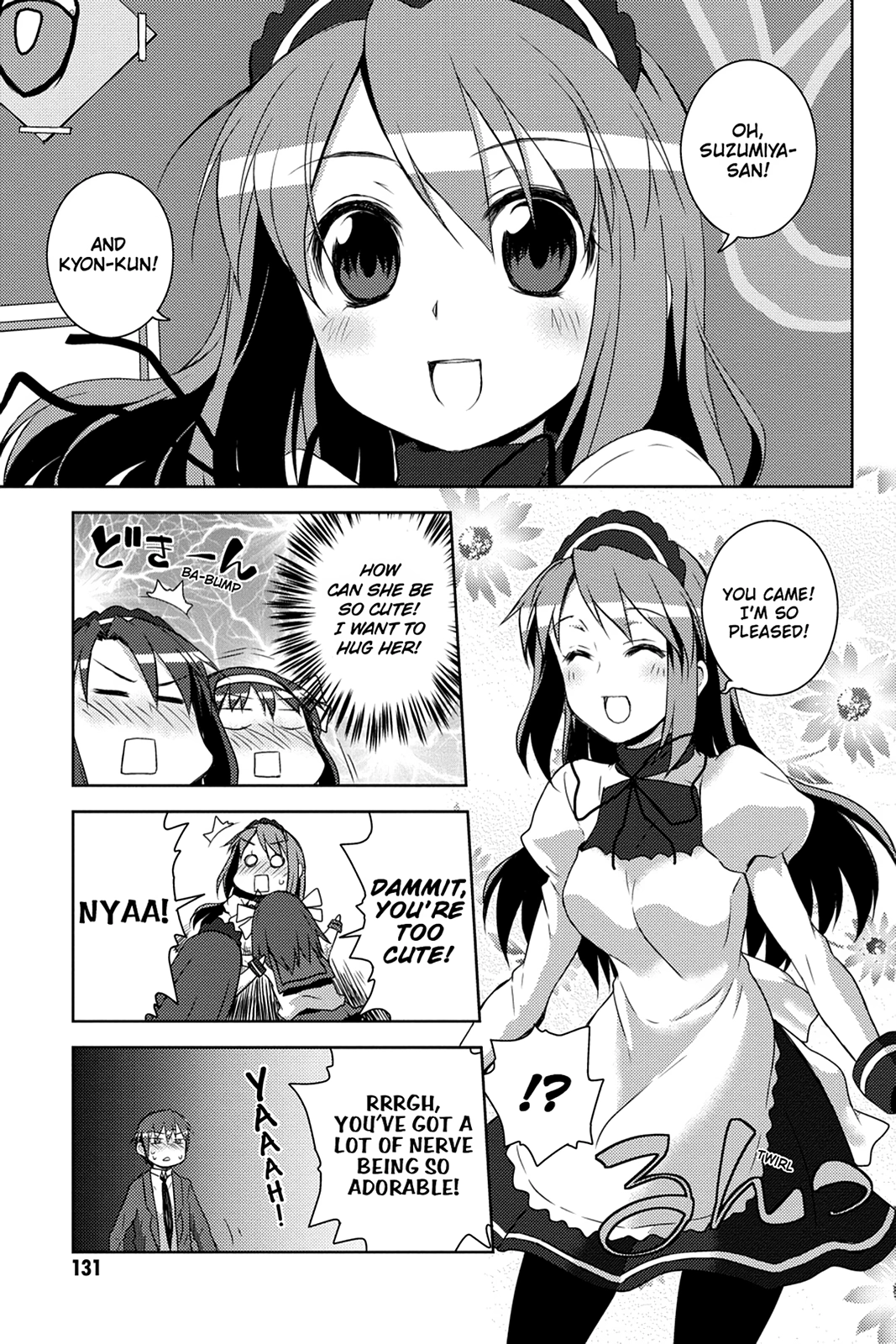 The Melancholy of Suzumiya Haruhi-chan: The Untold Adventures of the SOS Brigade Chapter 44 page 14 - 