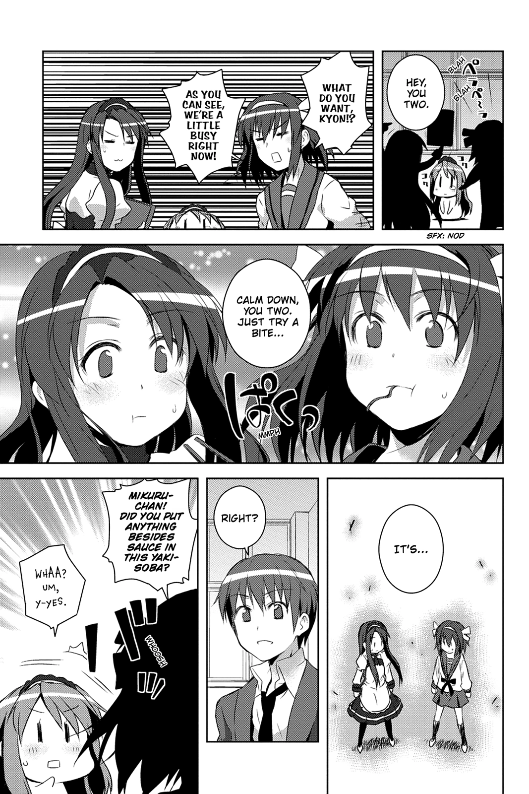 The Melancholy of Suzumiya Haruhi-chan: The Untold Adventures of the SOS Brigade Chapter 44 page 18 - 