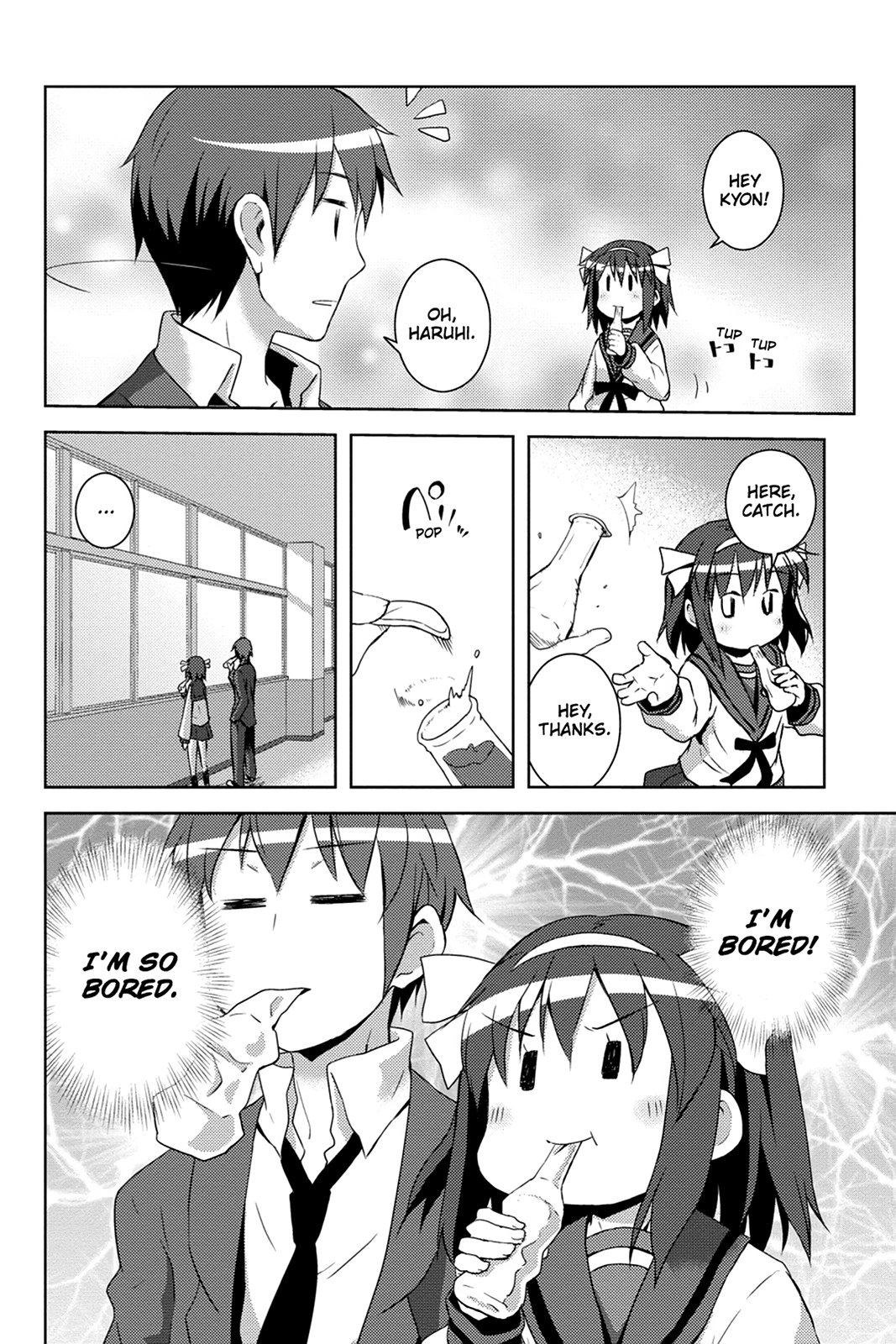 The Melancholy of Suzumiya Haruhi-chan: The Untold Adventures of the SOS Brigade Chapter 44 page 5 - 