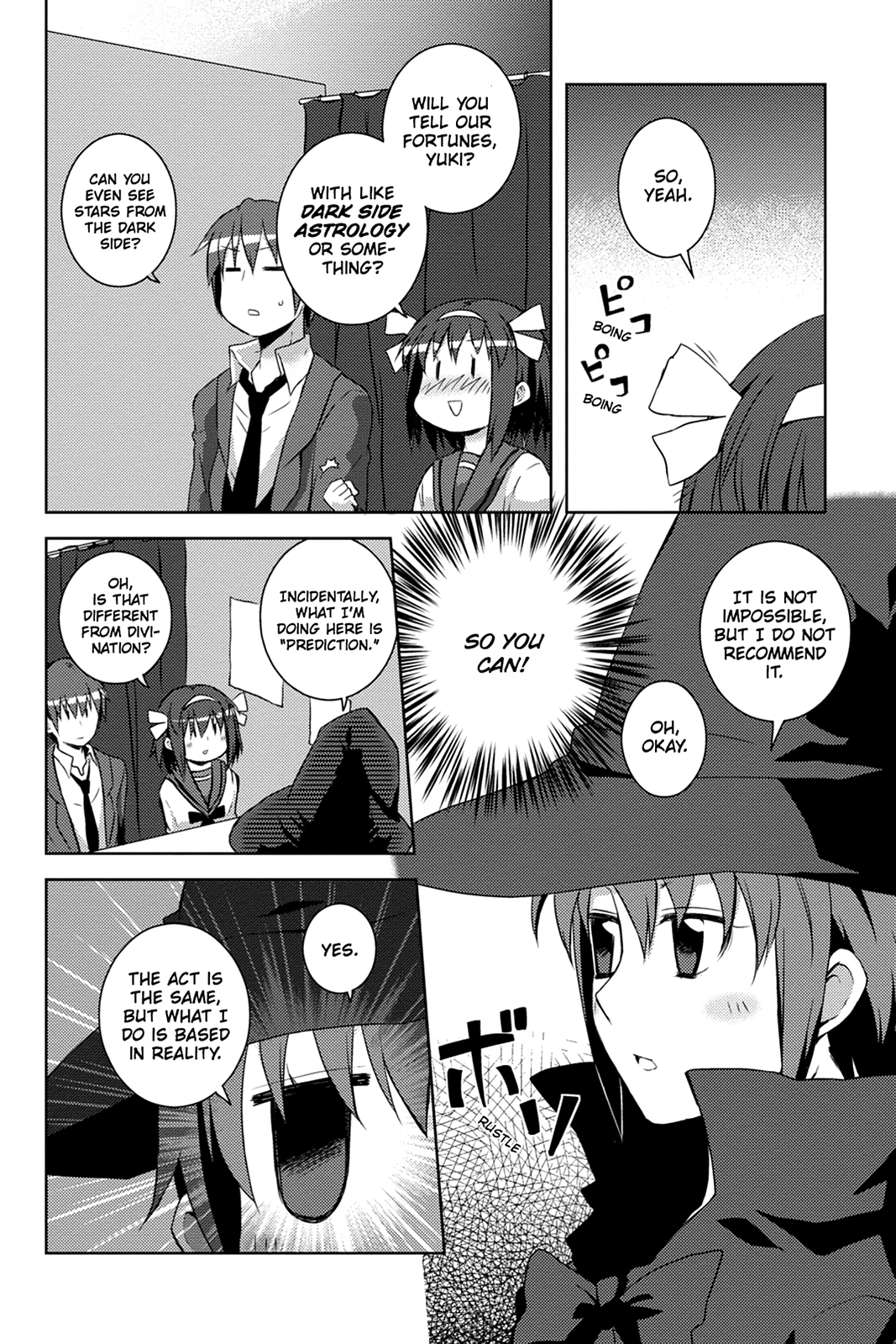 The Melancholy of Suzumiya Haruhi-chan: The Untold Adventures of the SOS Brigade Chapter 44 page 9 - 