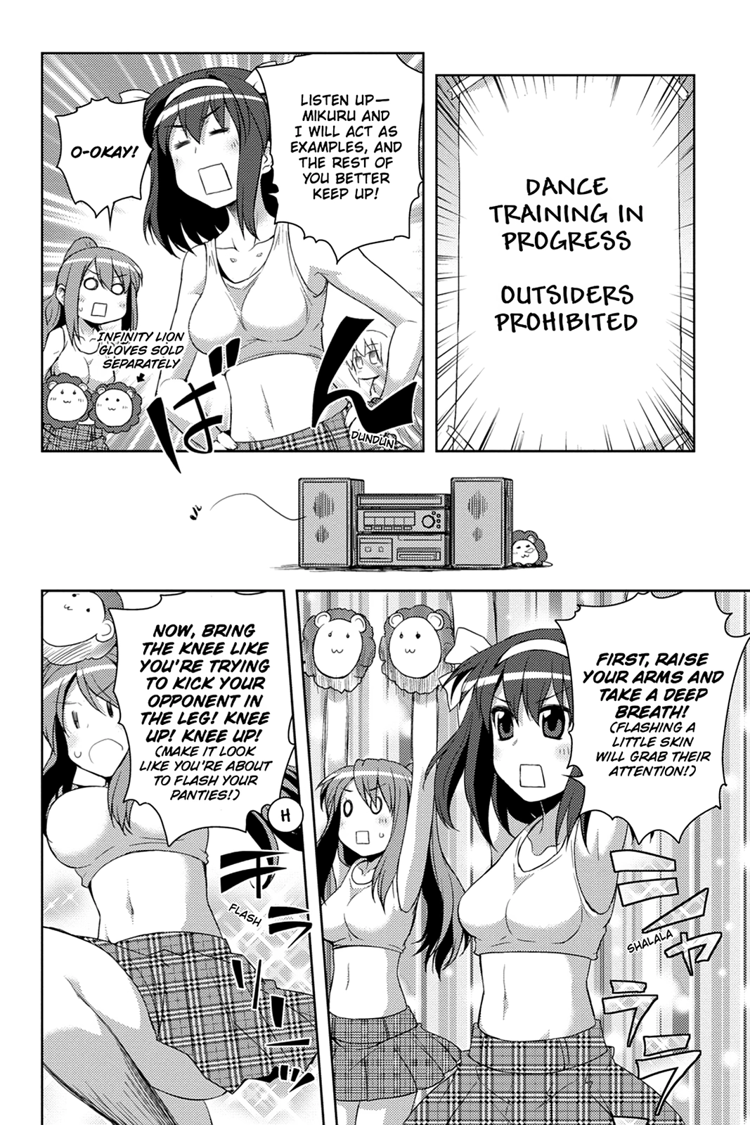 The Melancholy of Suzumiya Haruhi-chan: The Untold Adventures of the SOS Brigade Chapter 46 page 3 - 