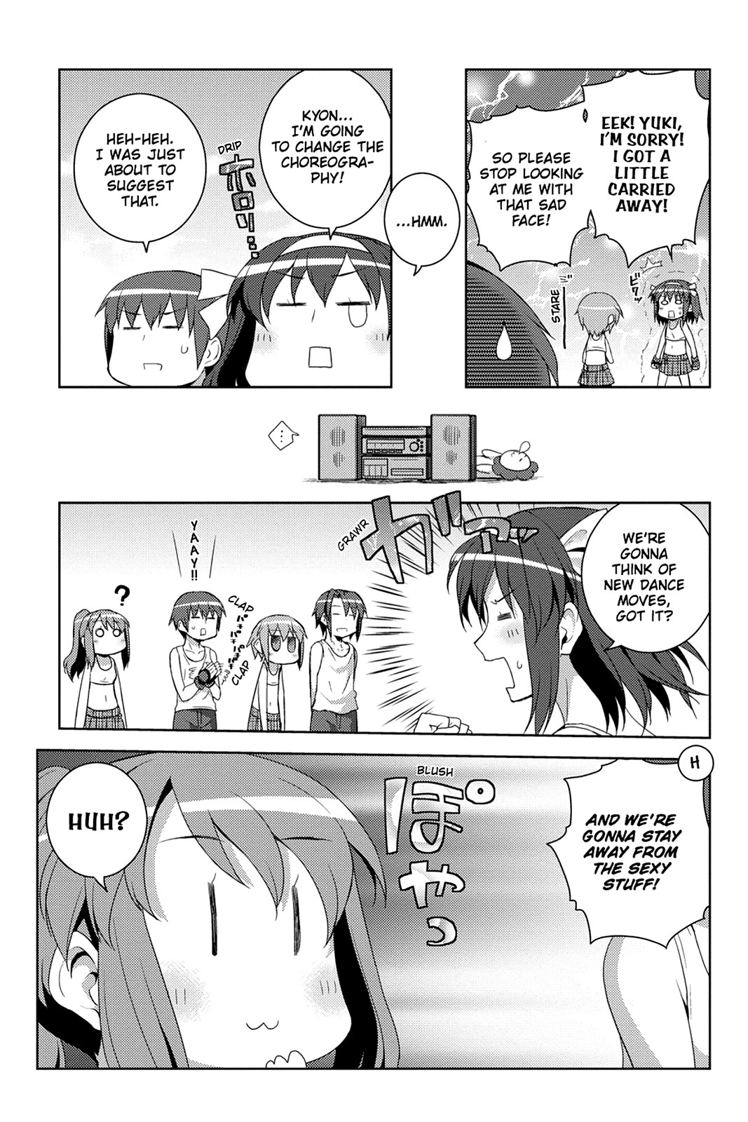 The Melancholy of Suzumiya Haruhi-chan: The Untold Adventures of the SOS Brigade Chapter 46 page 6 - 