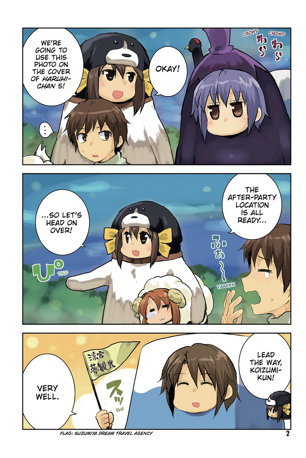 The Melancholy of Suzumiya Haruhi-chan: The Untold Adventures of the SOS Brigade Chapter 48 page 3 - 