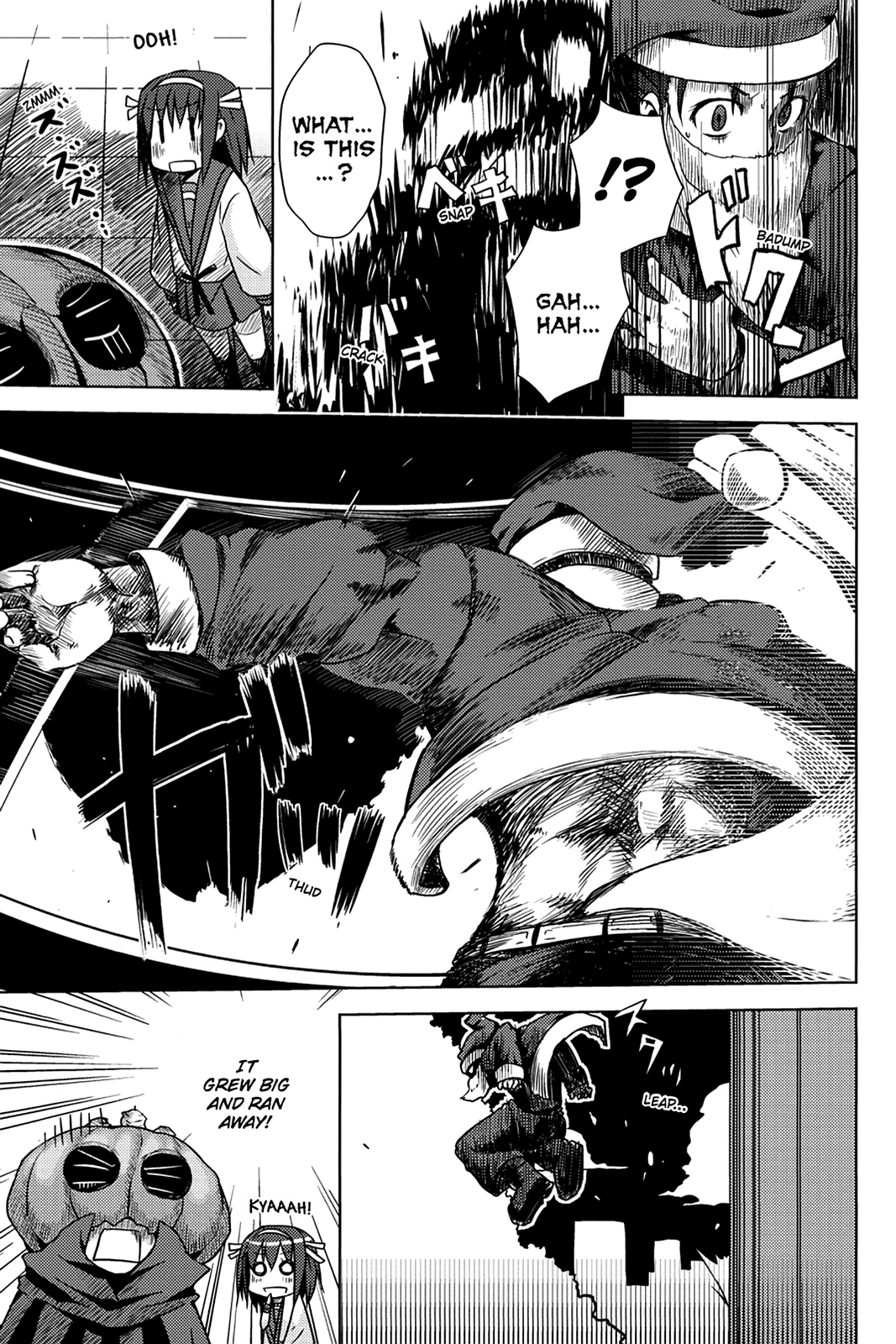 The Melancholy of Suzumiya Haruhi-chan: The Untold Adventures of the SOS Brigade Chapter 5 page 9 - 