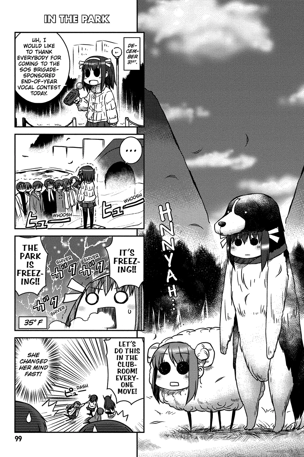The Melancholy of Suzumiya Haruhi-chan: The Untold Adventures of the SOS Brigade Chapter 6 page 1 - 