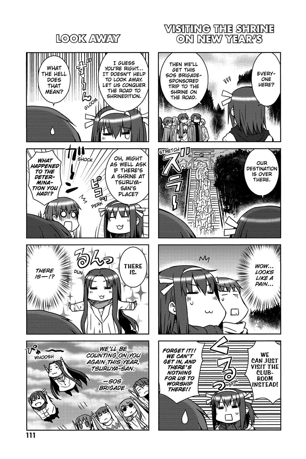 The Melancholy of Suzumiya Haruhi-chan: The Untold Adventures of the SOS Brigade Chapter 6 page 13 - 