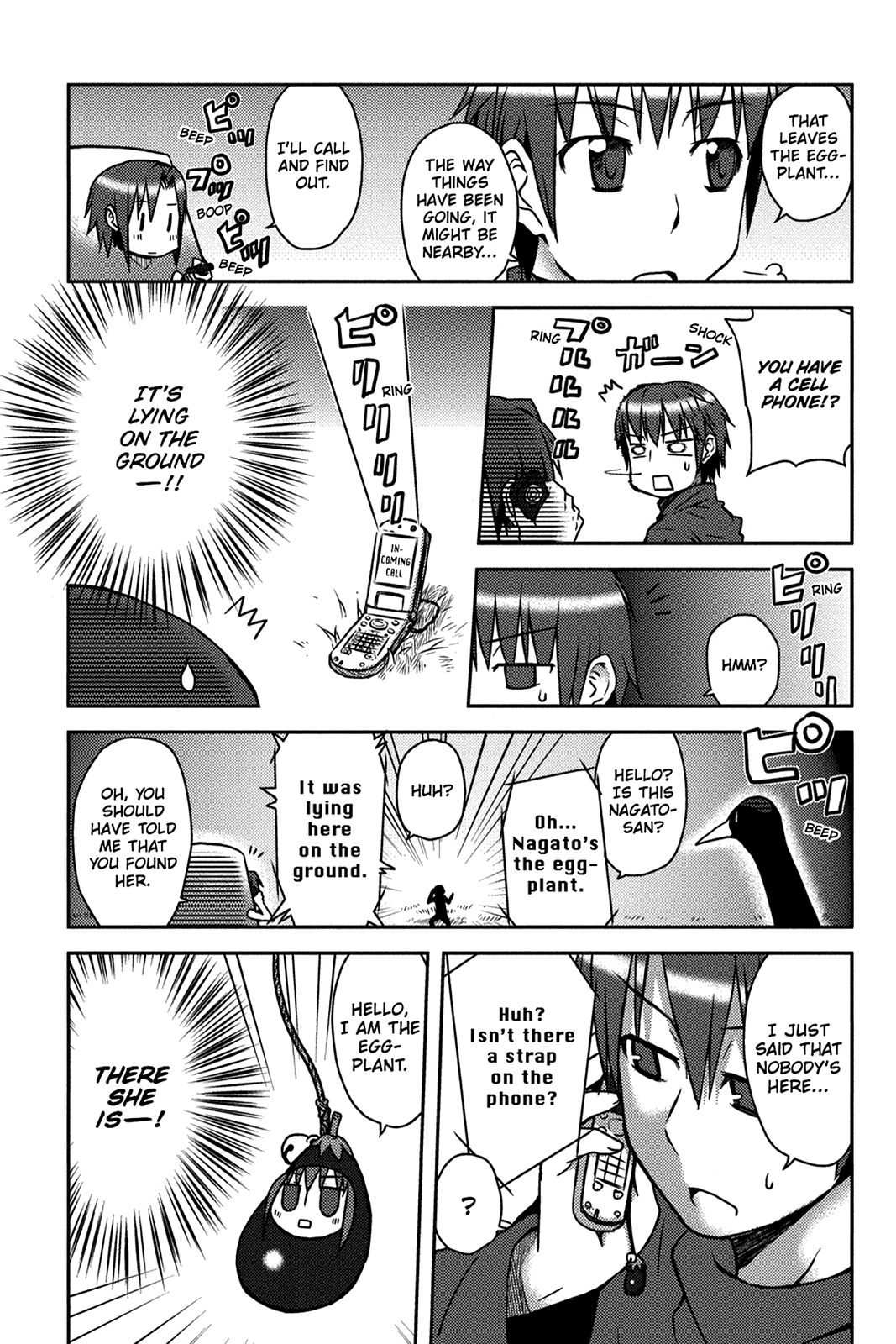 The Melancholy of Suzumiya Haruhi-chan: The Untold Adventures of the SOS Brigade Chapter 6 page 10 - 