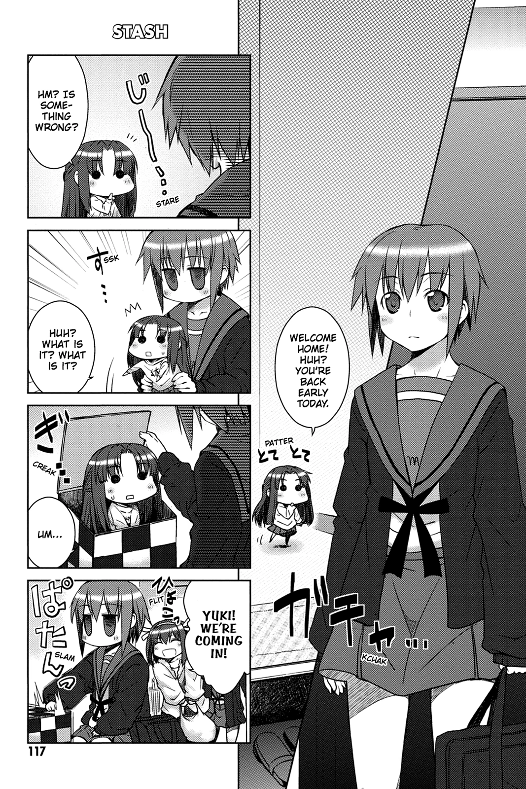 The Melancholy of Suzumiya Haruhi-chan: The Untold Adventures of the SOS Brigade Chapter 7 page 1 - 