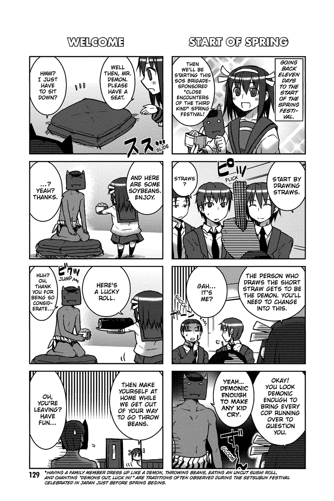 The Melancholy of Suzumiya Haruhi-chan: The Untold Adventures of the SOS Brigade Chapter 7 page 13 - 