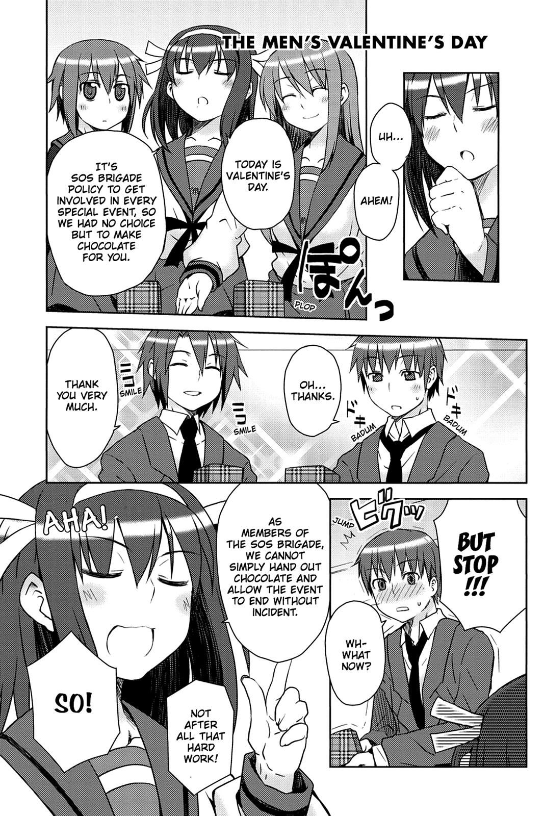 The Melancholy of Suzumiya Haruhi-chan: The Untold Adventures of the SOS Brigade Chapter 7 page 5 - 