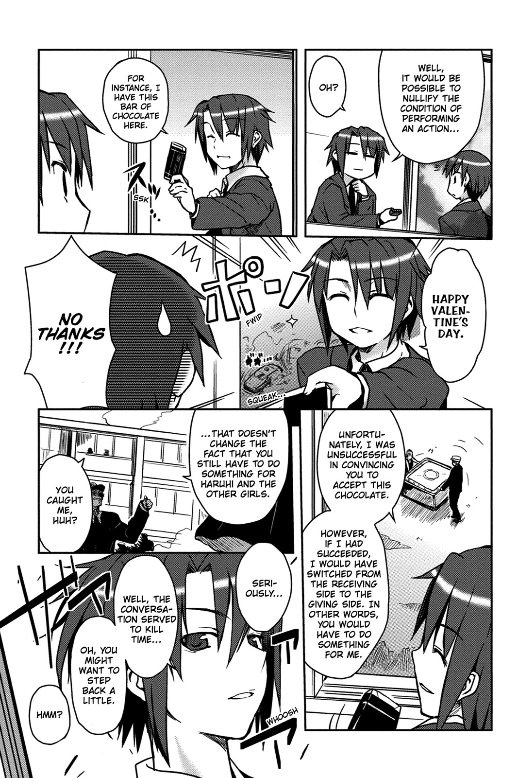 The Melancholy of Suzumiya Haruhi-chan: The Untold Adventures of the SOS Brigade Chapter 7 page 7 - 