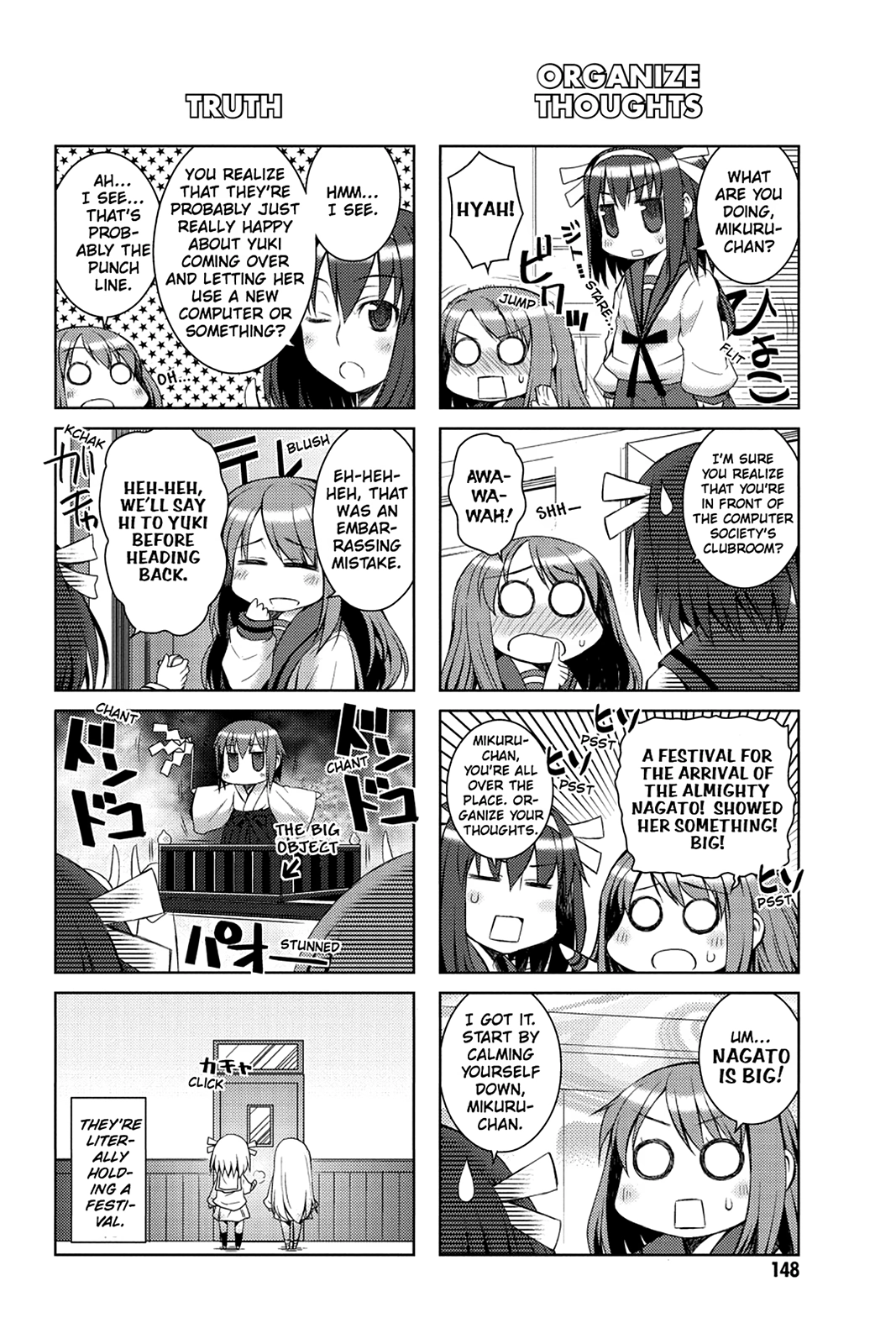 The Melancholy of Suzumiya Haruhi-chan: The Untold Adventures of the SOS Brigade Chapter 8 page 14 - 