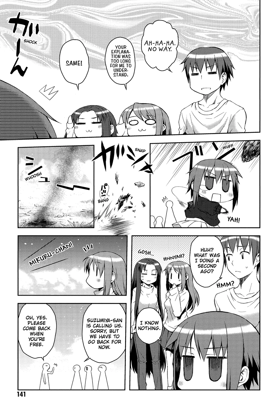 The Melancholy of Suzumiya Haruhi-chan: The Untold Adventures of the SOS Brigade Chapter 8 page 7 - 