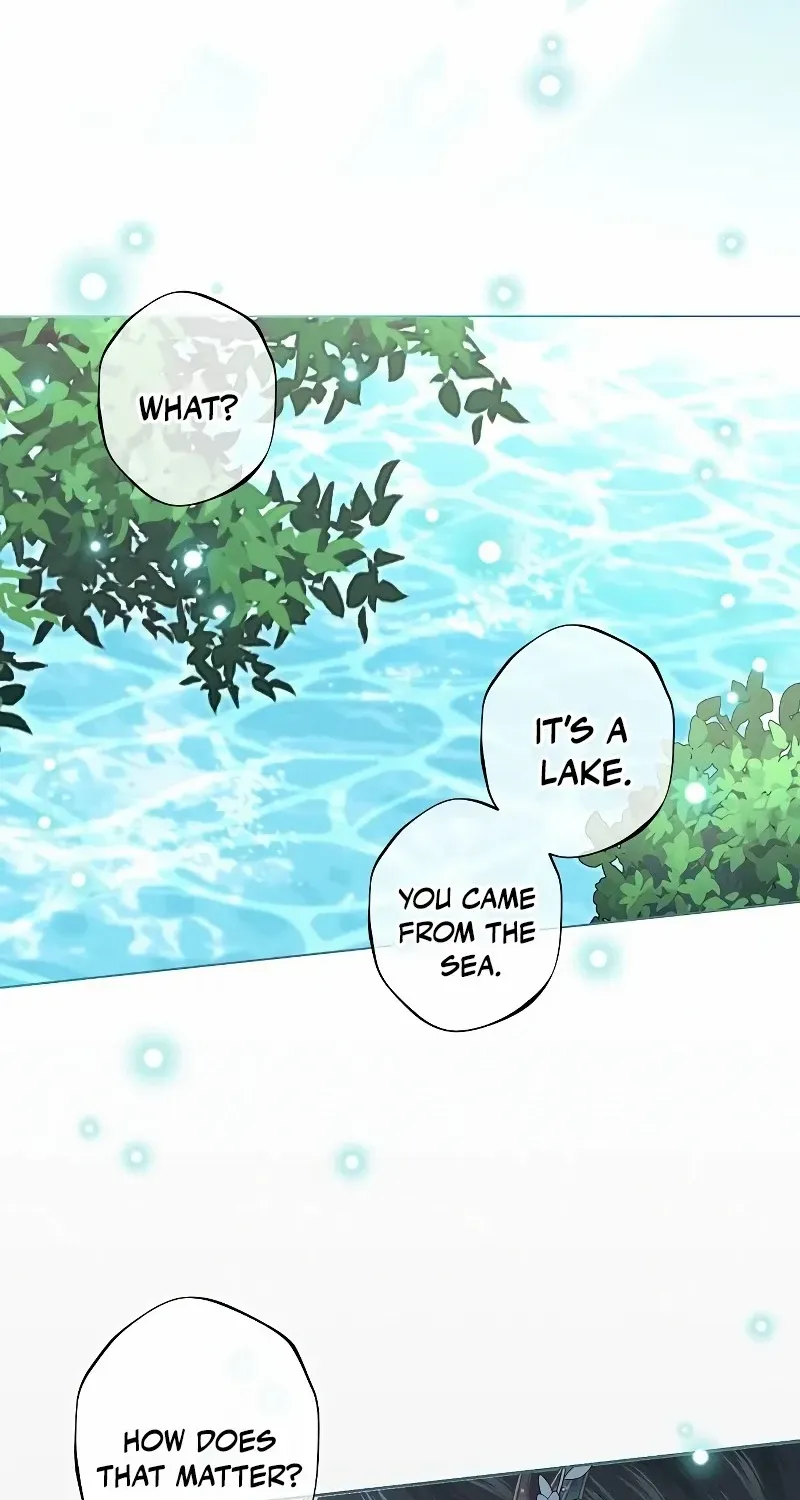 The mermaid trapped in my lake Chapter 3 page 55 - 