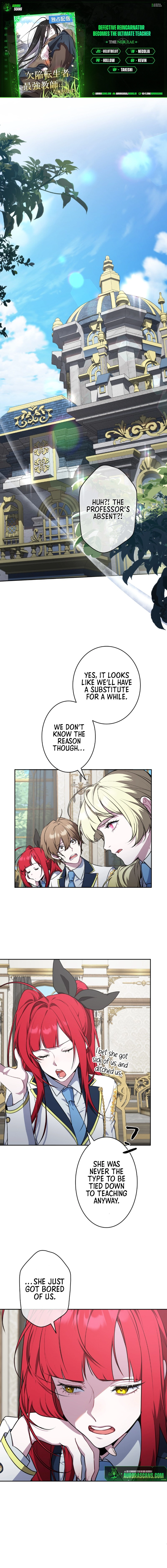 The Mighty Teacher Is a Roleplayer Chapter 10 page 1 - 