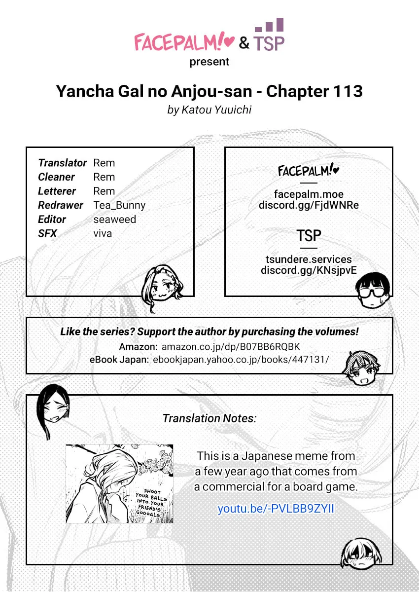 The Mischievous Gal Anjou-san Chapter 113 page 14 - 