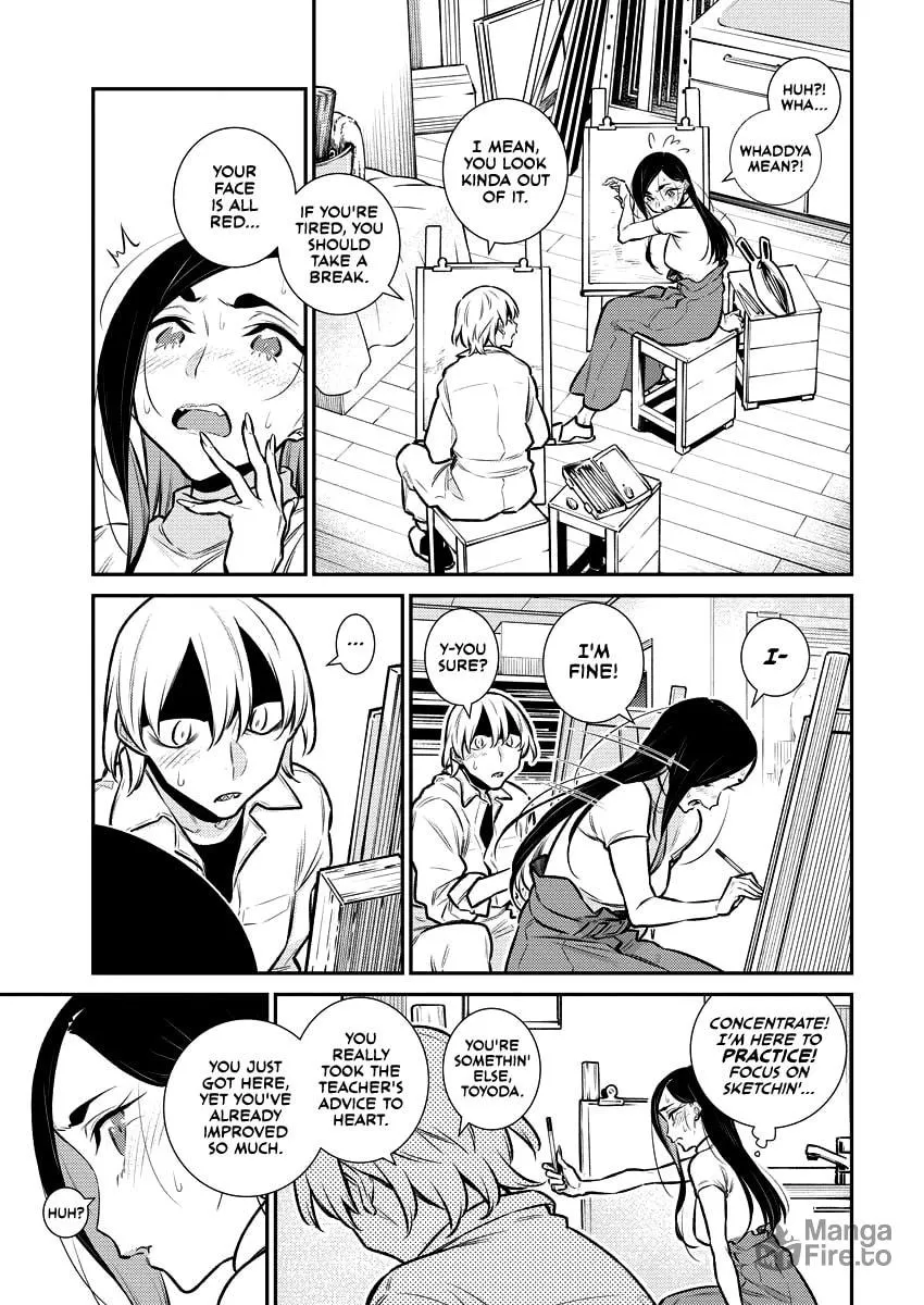 The Mischievous Gal Anjou-san Chapter 123 page 9 - 