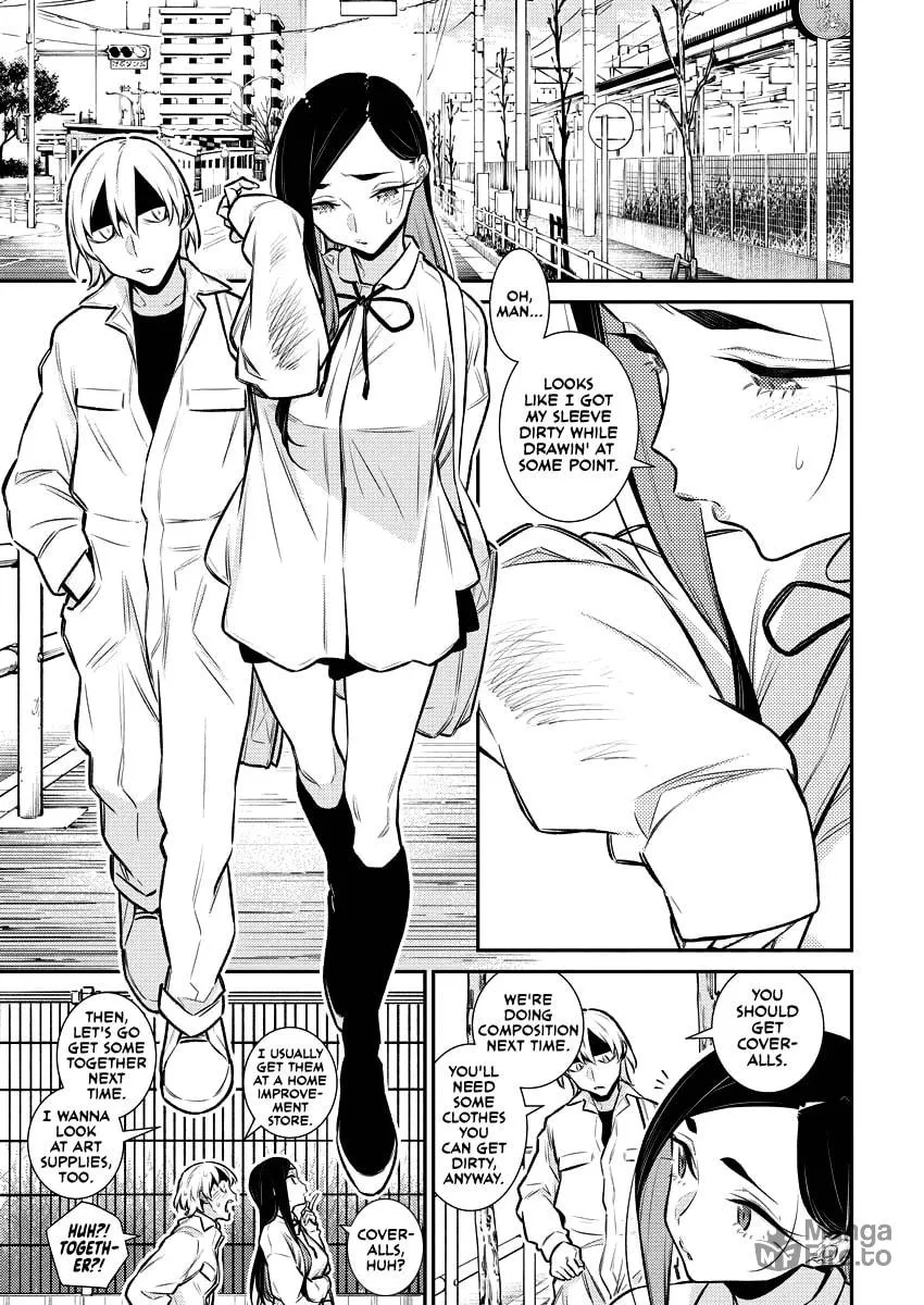 The Mischievous Gal Anjou-san Chapter 124 page 3 - 