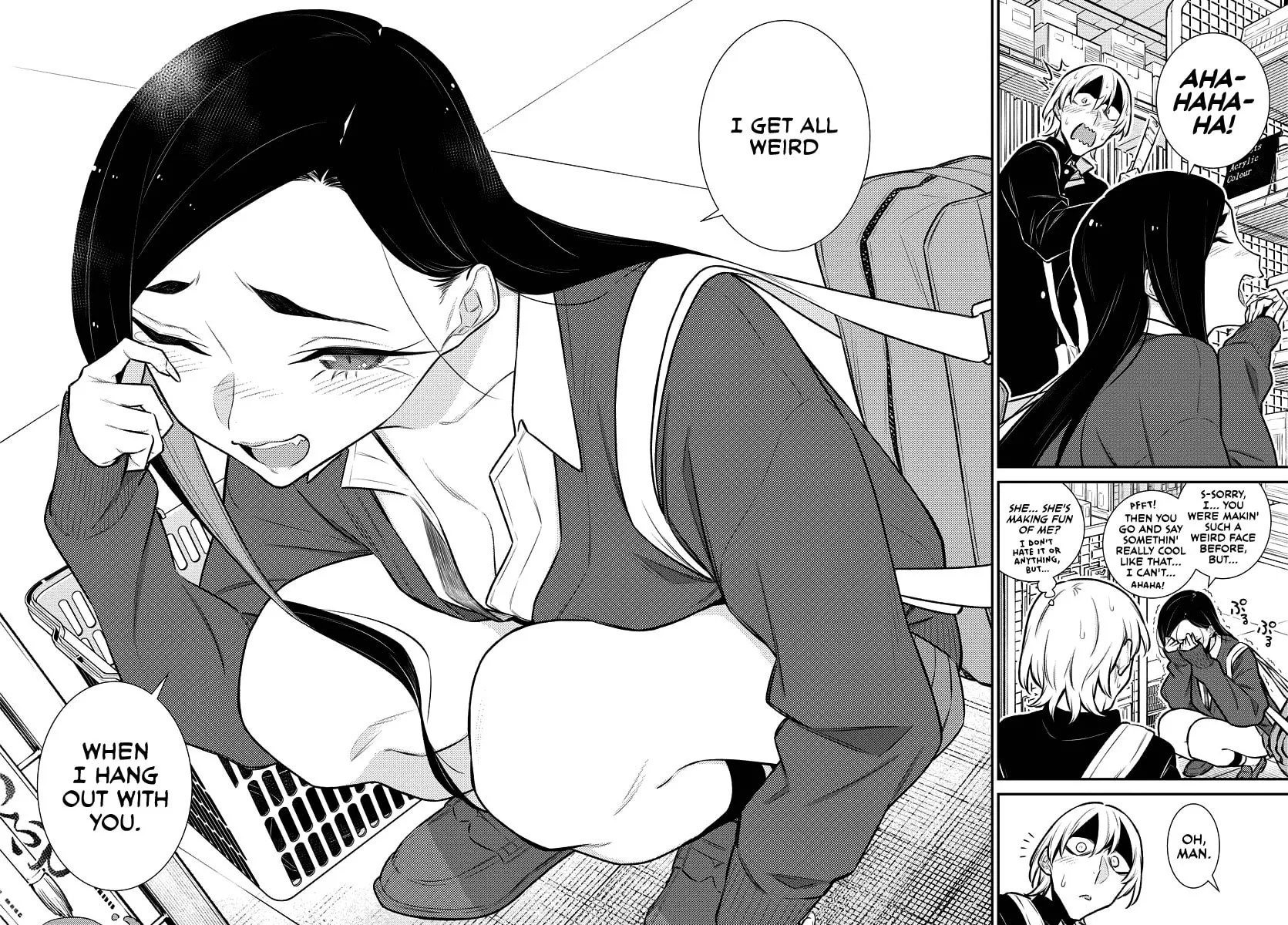 The Mischievous Gal Anjou-san Chapter 130 page 11 - 