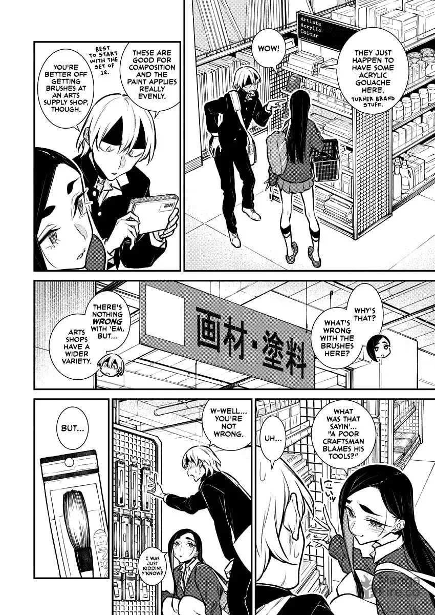 The Mischievous Gal Anjou-san Chapter 130 page 9 - 