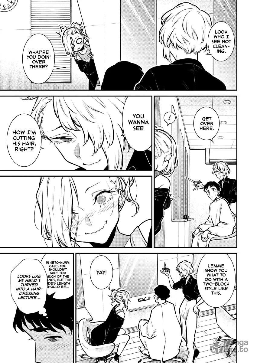 The Mischievous Gal Anjou-san Chapter 131 page 9 - 