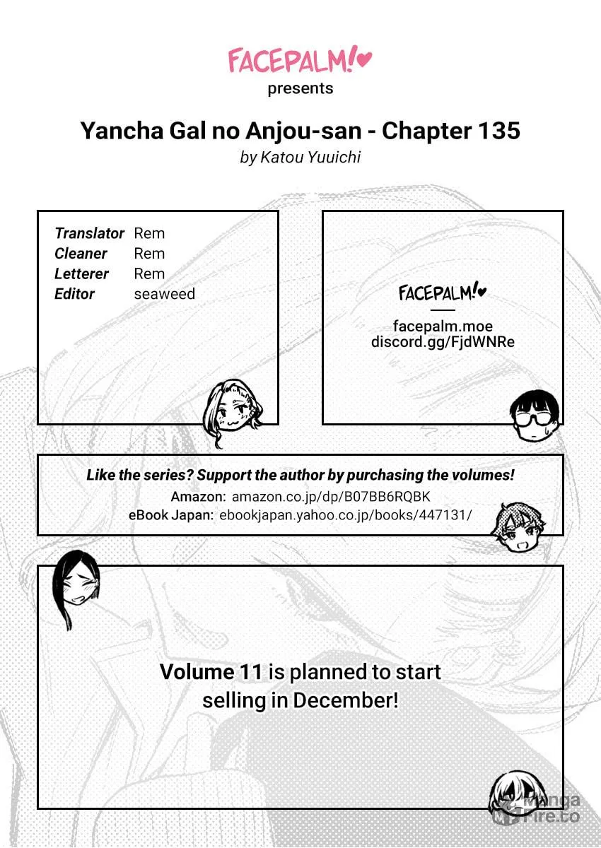 The Mischievous Gal Anjou-san Chapter 135 page 15 - 