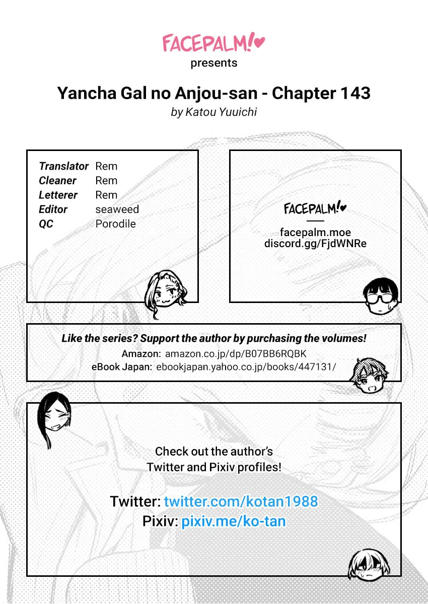 The Mischievous Gal Anjou-san Chapter 143 page 13 - 