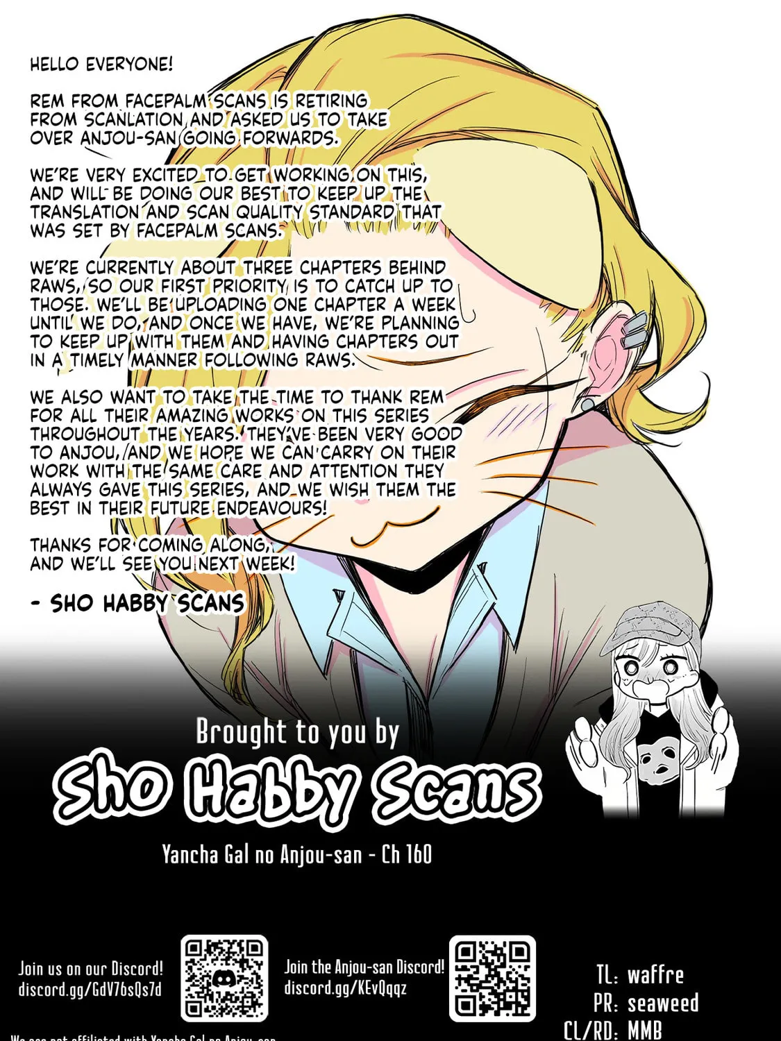 The Mischievous Gal Anjou-san Chapter 160 page 25 - 