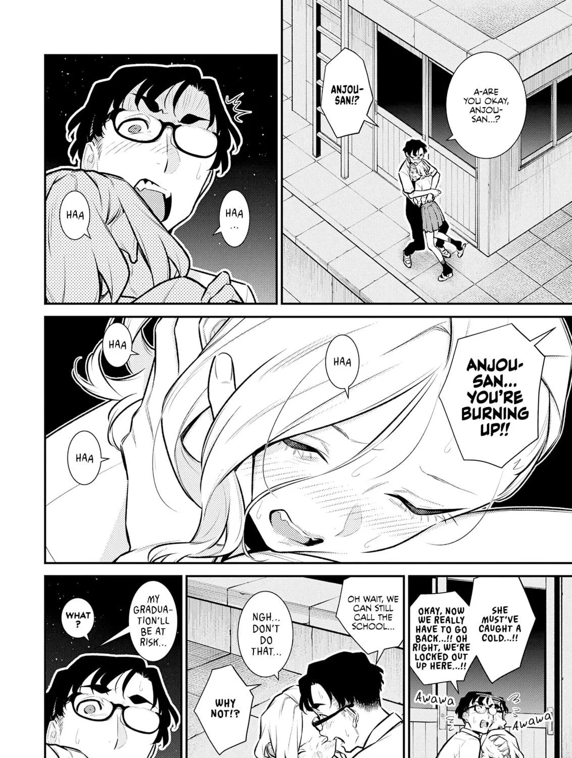 The Mischievous Gal Anjou-san Chapter 164 page 19 - 