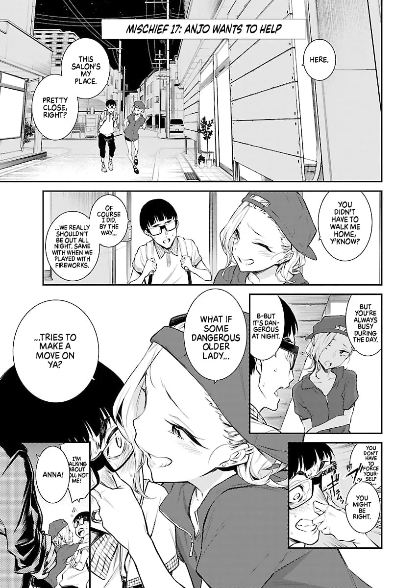 The Mischievous Gal Anjou-san Chapter 17 page 1 - 