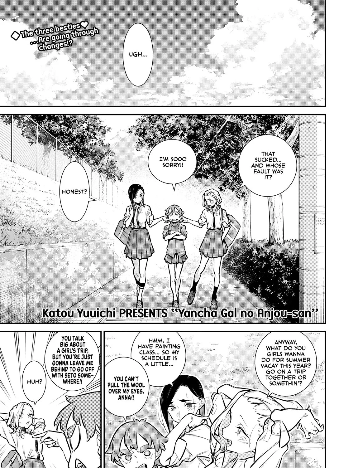 The Mischievous Gal Anjou-san Chapter 170 page 1 - 
