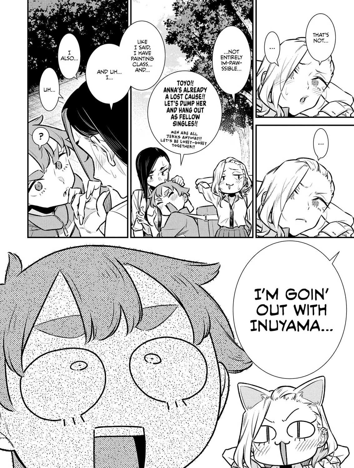 The Mischievous Gal Anjou-san Chapter 170 page 3 - 