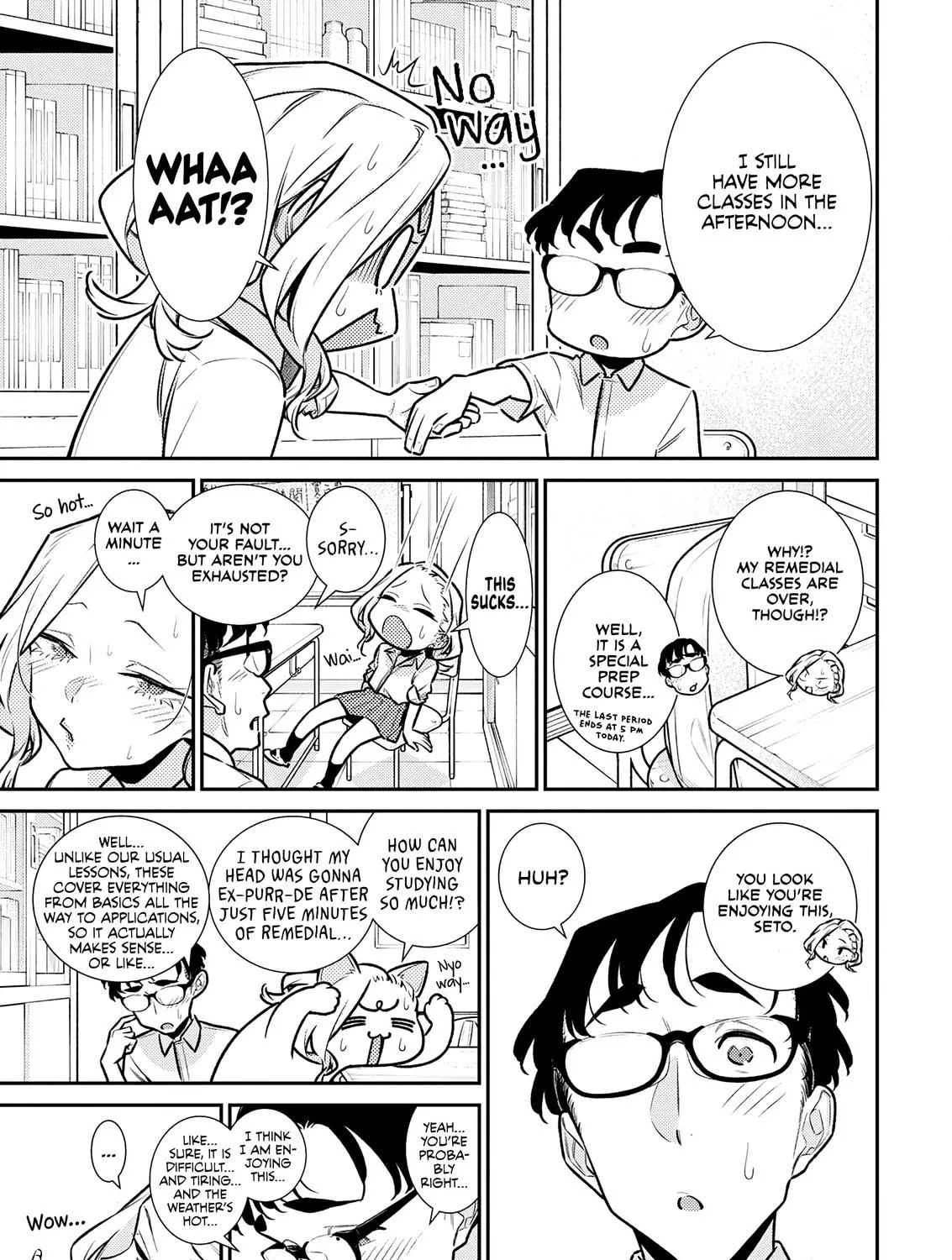 The Mischievous Gal Anjou-san Chapter 171 page 17 - 
