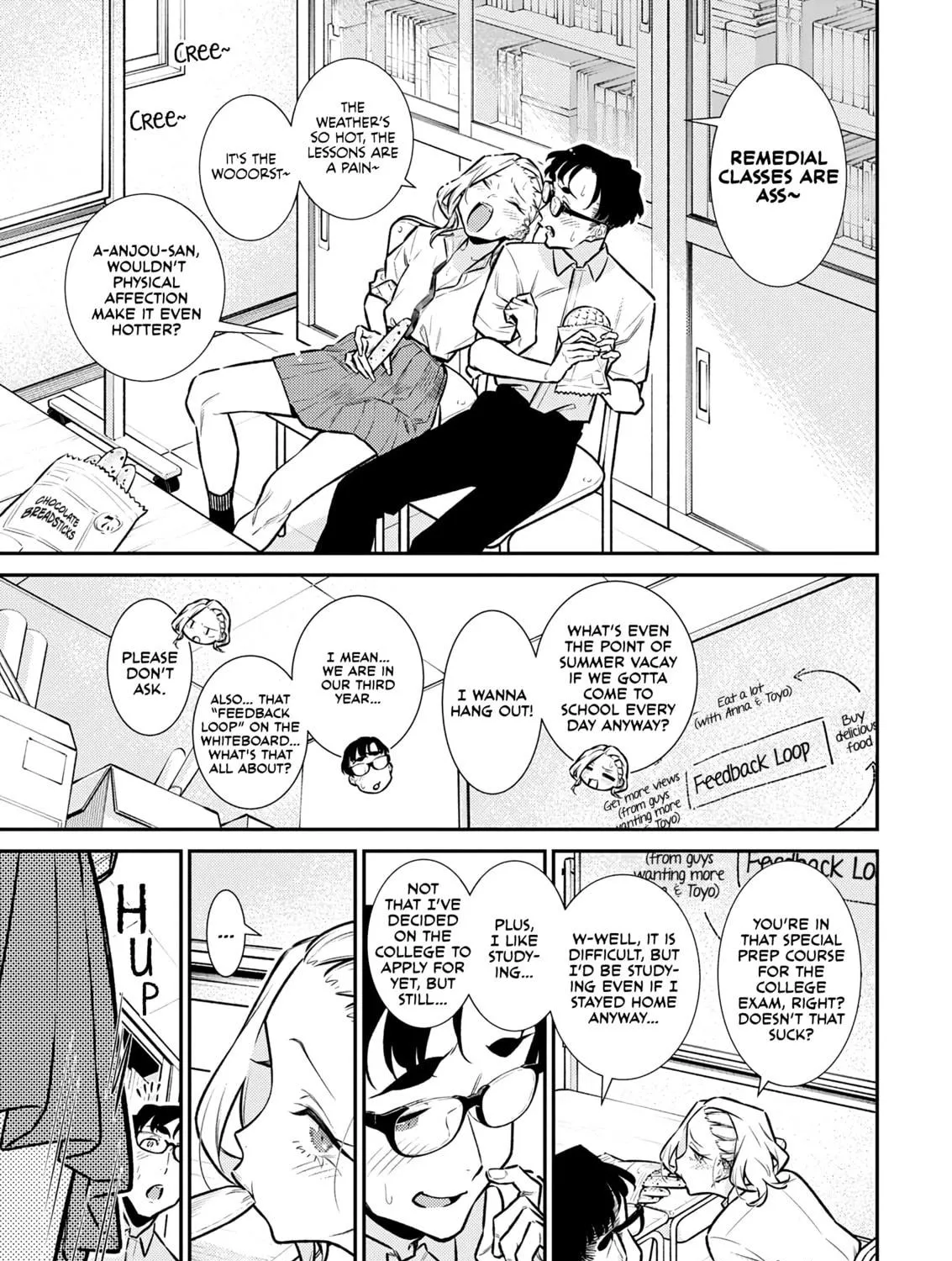 The Mischievous Gal Anjou-san Chapter 171 page 5 - 