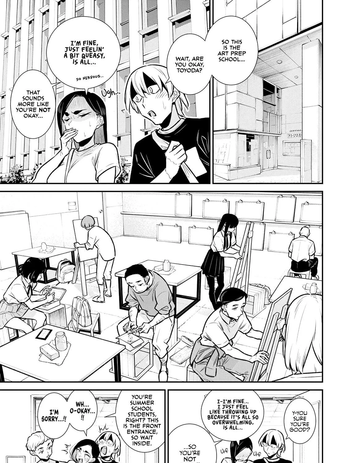 The Mischievous Gal Anjou-san Chapter 172 page 9 - 