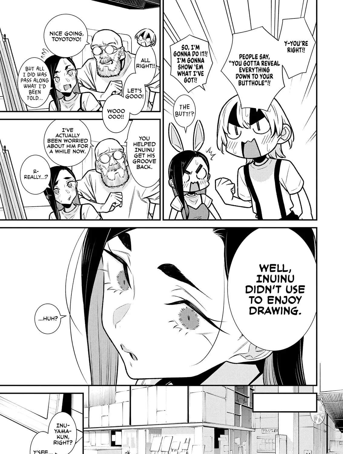 The Mischievous Gal Anjou-san Chapter 173 page 21 - 