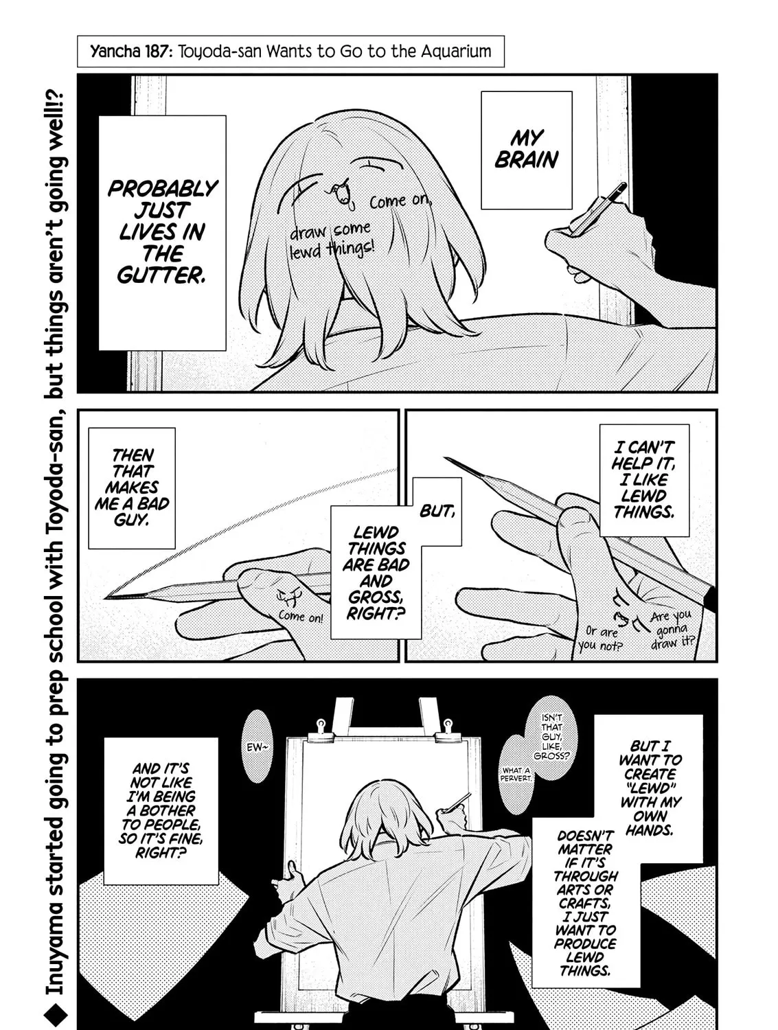 The Mischievous Gal Anjou-san Chapter 187 page 1 - 