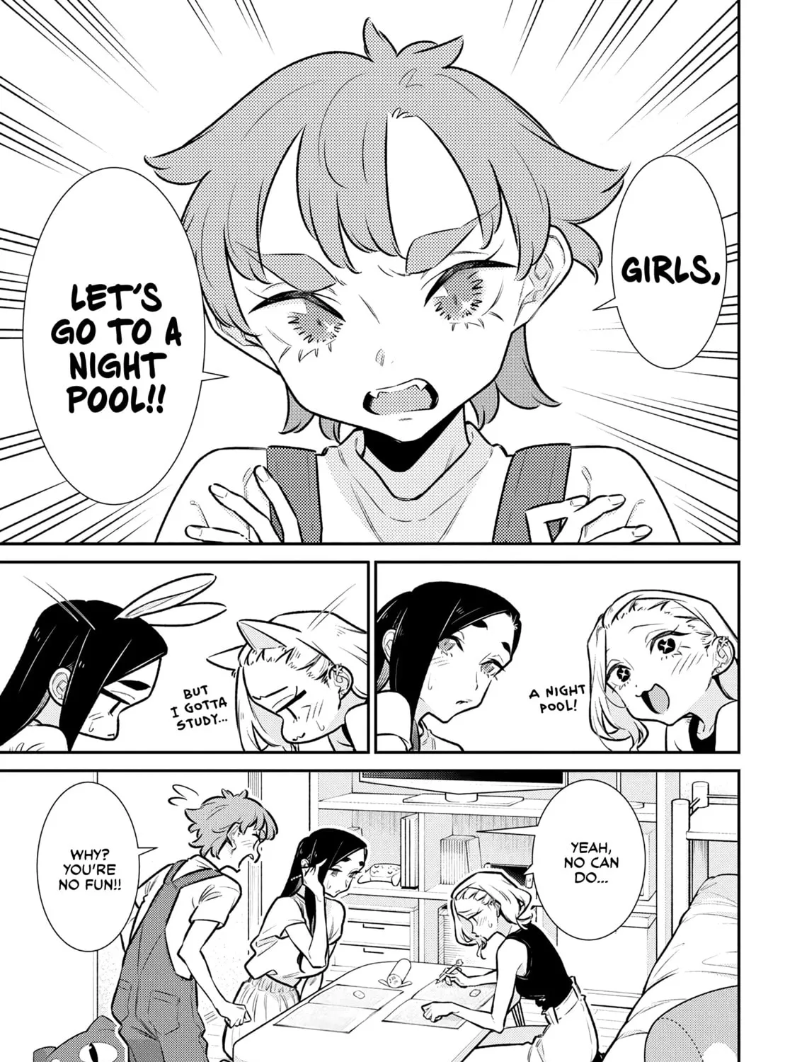 The Mischievous Gal Anjou-san Chapter 202 page 1 - 