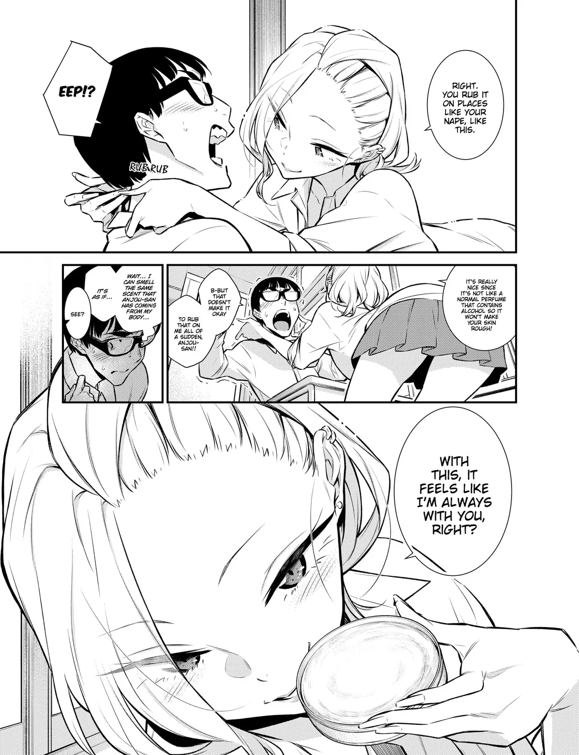 The Mischievous Gal Anjou-san Chapter 28.5 page 4 - 