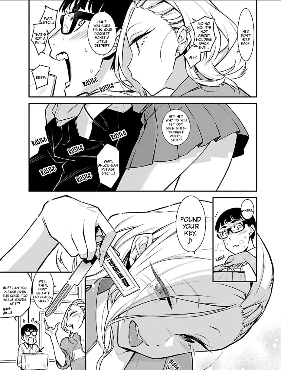 The Mischievous Gal Anjou-san Chapter 34.5 page 5 - 