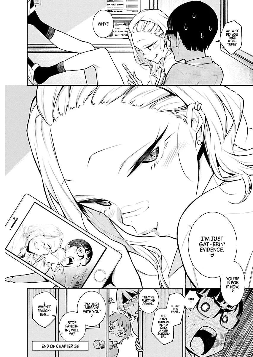 The Mischievous Gal Anjou-san Chapter 35 page 12 - 