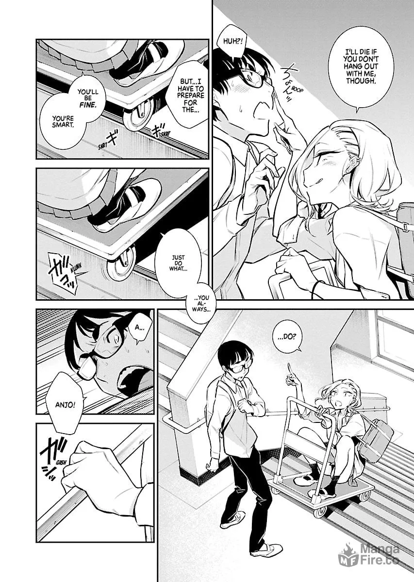 The Mischievous Gal Anjou-san Chapter 46 page 10 - 
